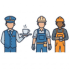 Office Boy & Factory workers